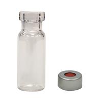 1.8 mL Clear Wide Mouth Crimp Top Vial Combo Pack (100/pk) 